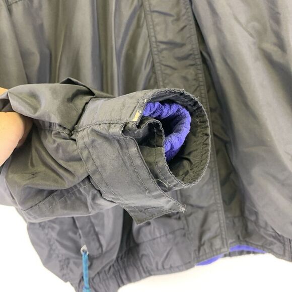 Columbia Bugaboo Jacket Vintage Interchange Black Purple 3 In 1 Womens Large - Picture 2 of 16
